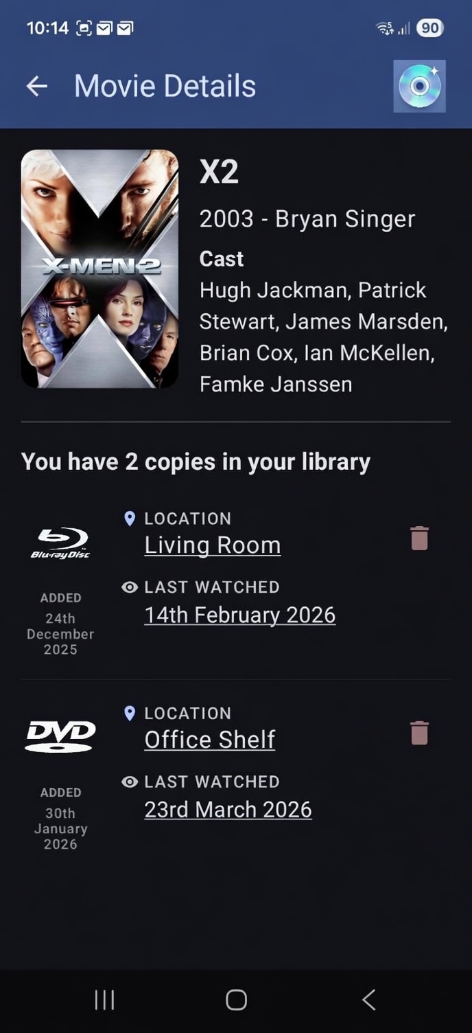 Barcode scanning feature